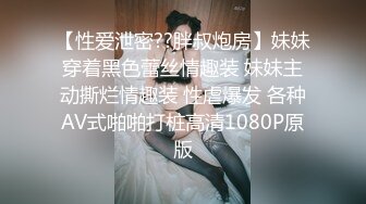 【性爱泄密??胖叔炮房】妹妹穿着黑色蕾丝情趣装 妹妹主动撕烂情趣装 性虐爆发 各种AV式啪啪打桩高清1080P原版