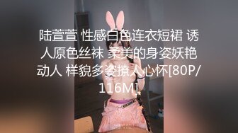 [MP4]极佳一线天肥逼美女洗完澡穿上衣服黑丝翘臀肥逼舔屌摸逼