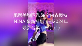 肥臀美鲍巨乳 淘宝内衣模特 NINA 最新抖奶自慰2024年最新合集（三） (1)