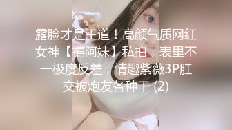 露脸才是王道！高颜气质网红女神【禧阿妹】私拍，表里不一极度反差，情趣紫薇3P肛交被炮友各种干 (2)